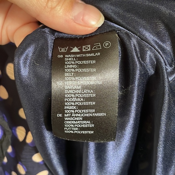 H&M polka dot dress with ruffle - Picture 4 of 6